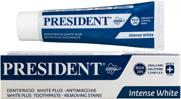 President зуб. паста White Plus  30мл Производитель: Италия Betafarma S.p.A